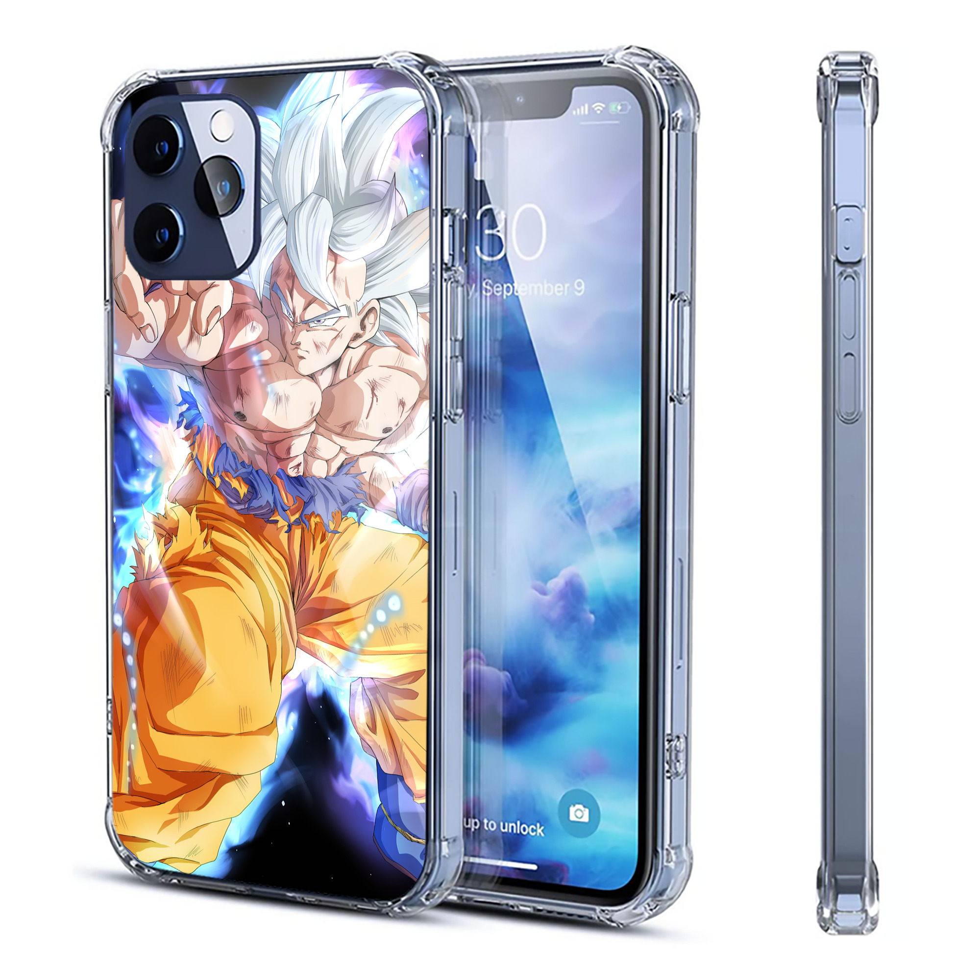 （画像用） ドラゴンボール DRAGON BALL 【iPhone 12シリーズ対応】透明スマホケース（クリアソフトケース）